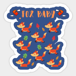 BABY FOX Sticker